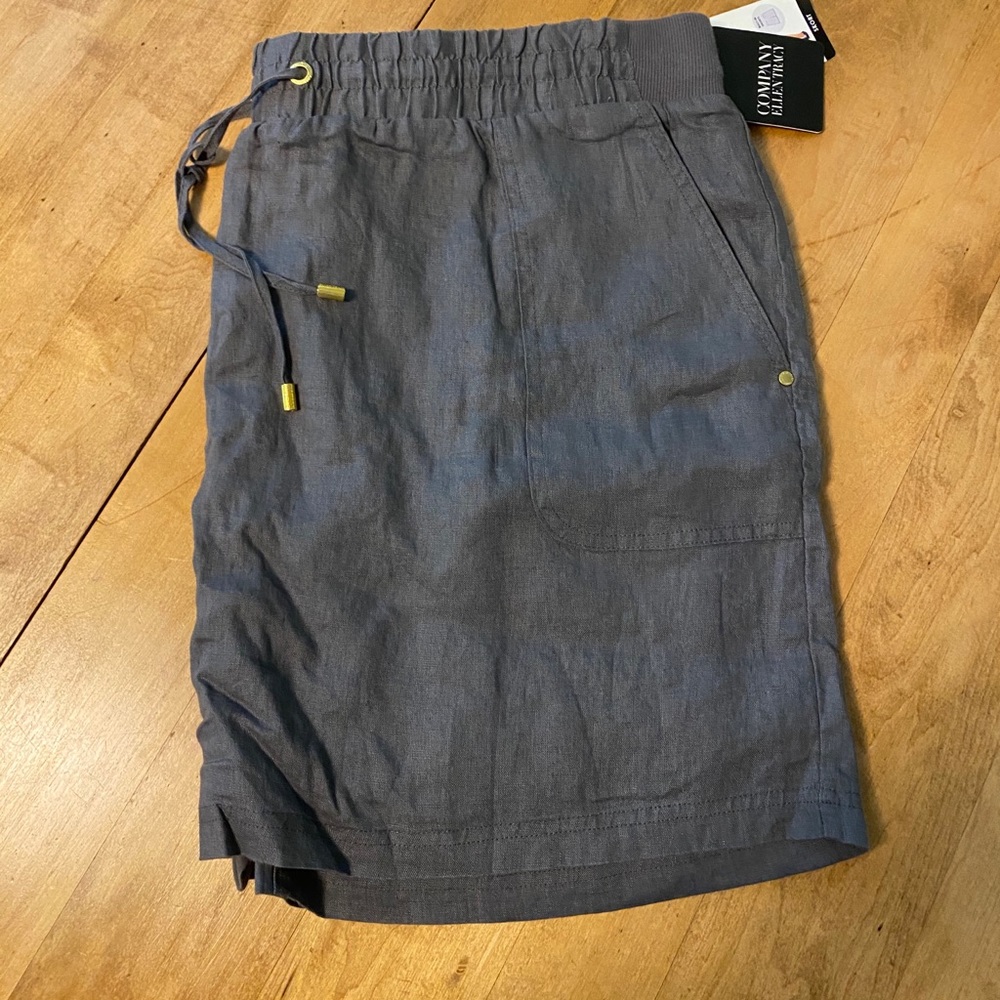 Linen skort
